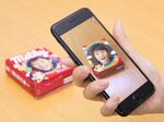 ミルキーのパッケージにスマホをかざせばARで動画再生、マイミルキー／ミルキーカム