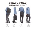 超特価60％オフ！ 撥水性にも優れた4WAYデイパック