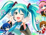 スマホゲーム『初音ミク -TAP WONDER-』にアップデートで、みんなで遊べる特別ステージ「グループライブ」を追加！