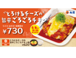 食べなきゃ！松屋に「とろけるチーズの旨辛ごろチキ」一週間限定で