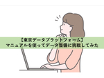 「データ整備ってなに？」－マニュアルを使ってデータ整備に挑戦してみた－