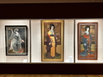 注目の画家、甲斐荘楠音の26年ぶりの回顧展が、東京駅構内の東京ステーションギャラリーで、映画界での活動など全貌を集めて開催