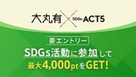 エコバッグやマイボトルの持参で最大4,000ポイント！「丸の内ポイント」がお得すぎる取り組み