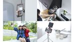 エレコム、新感覚スマホアタッチメント「モバピタselfie」を6月上旬発売！金属面に簡単固定、自撮りも手元動画も思いのままに